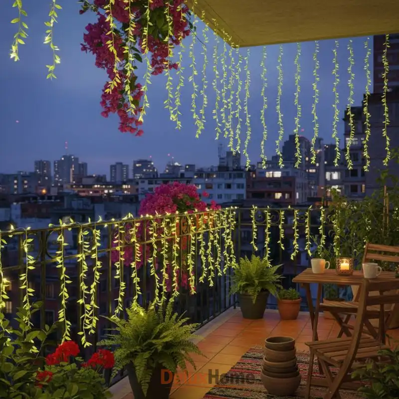Guirnalda Balcon Deluxhome.shop. luces