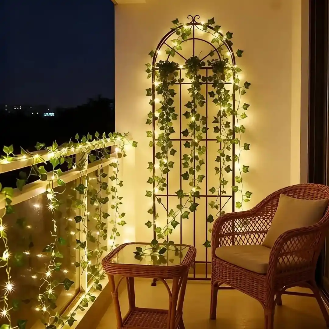Guirnal De Hojas LED Deluxhome 1